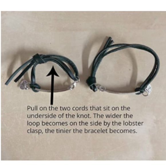 Leather Bracelet "Slay Your Own Dragon Princess" to Motivate and Inspire - Picture 4 of 5